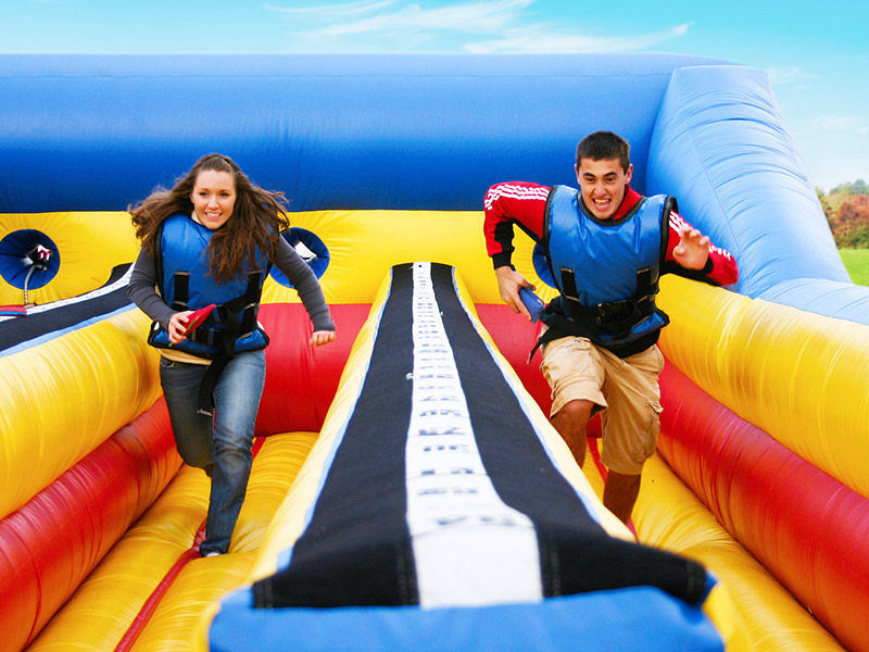 Inflatable Bungee Run