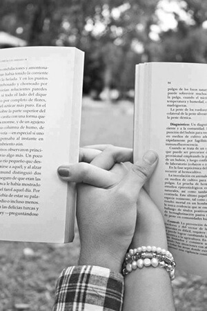 Reading Holding Hands
