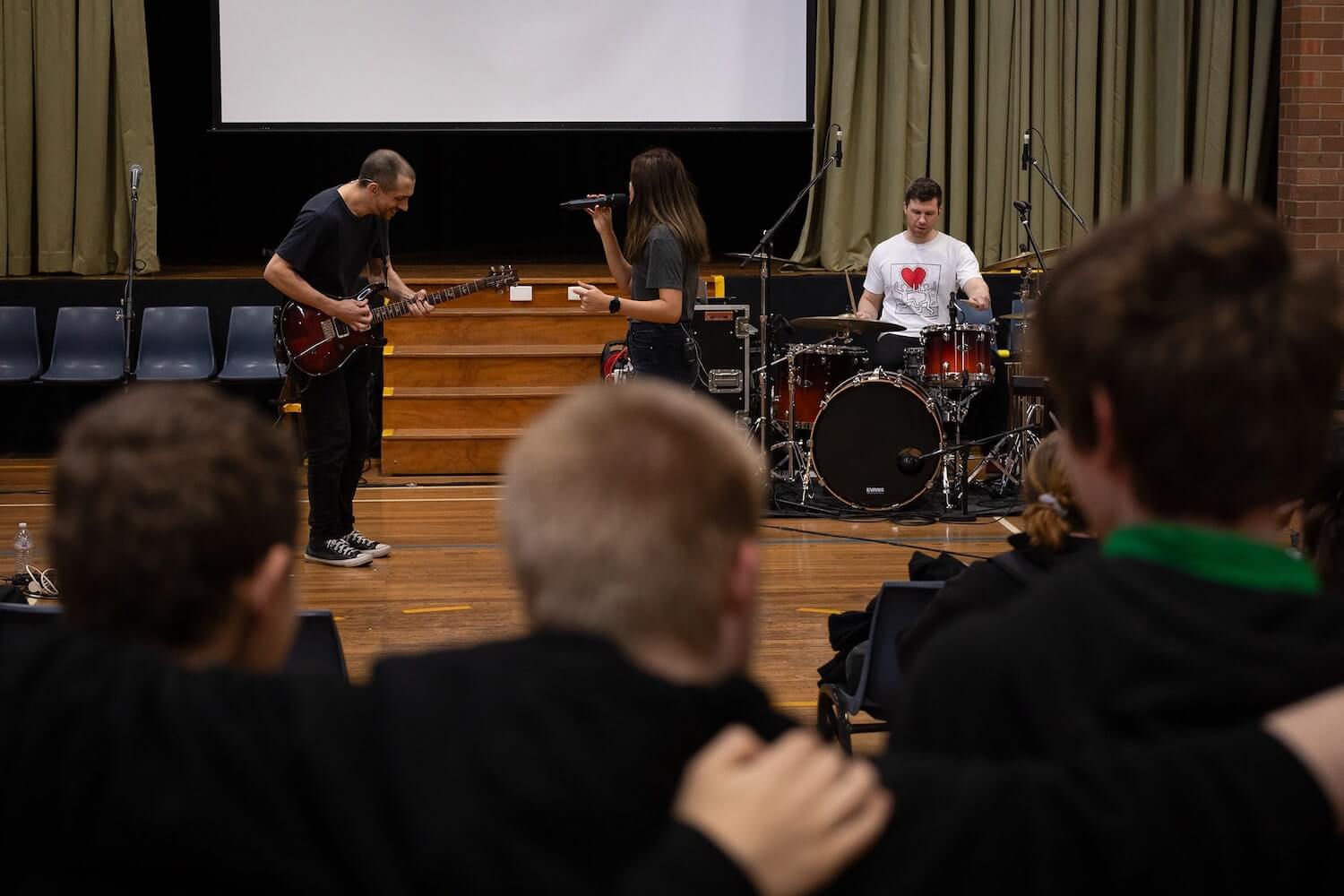 Amber Lights Rock Band Positive Influence Youth Young Generation Power to Change Australia
