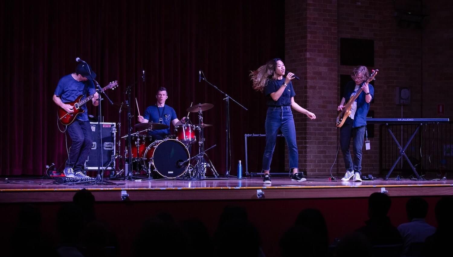 Amber Lights Rock Band Positive Influence Youth Young Generation Power to Change Australia